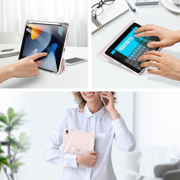 Dux Ducis iPad 10.9 (gen 10)/iPad 11 (A16) Etui TOBY Series Rosa
