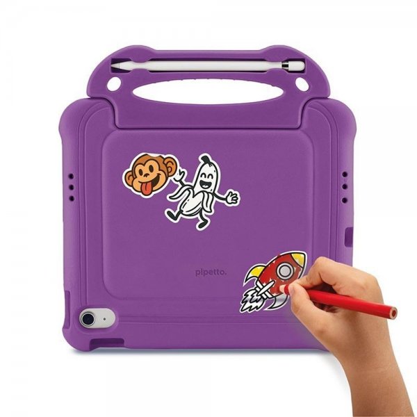 Pipetto iPad 10.9 (gen 10)/iPad 11 (A16) Deksel Activity Case Lilla