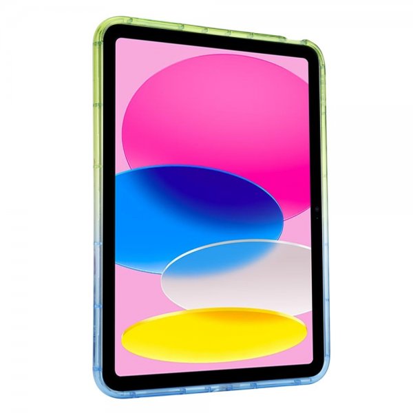 iPad 10.9 (gen 10)/iPad 11 (A16) Deksel Braided Grønn Blå