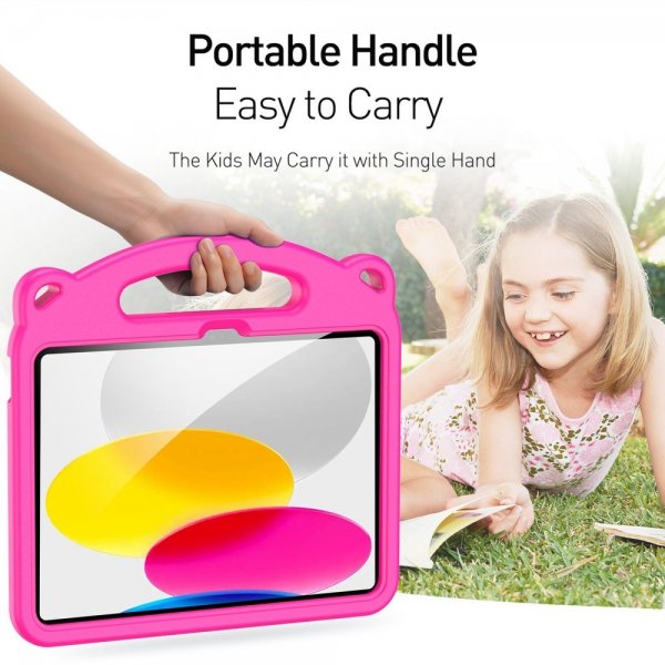 Dux Ducis iPad 10.9 (gen 10)/iPad 11 (A16) Deksel Panda Magenta
