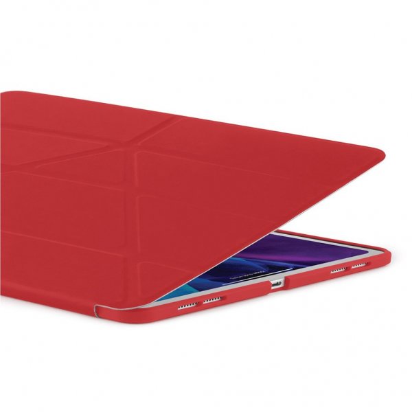 Pipetto iPad Pro 12.9 (gen 4/5/6) Origami Sak Rød