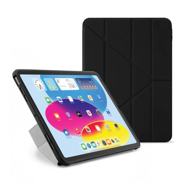 Pipetto iPad 10.9 (gen 10)/iPad 11 (A16) Etui Origami No2 Pencil Shield Svart