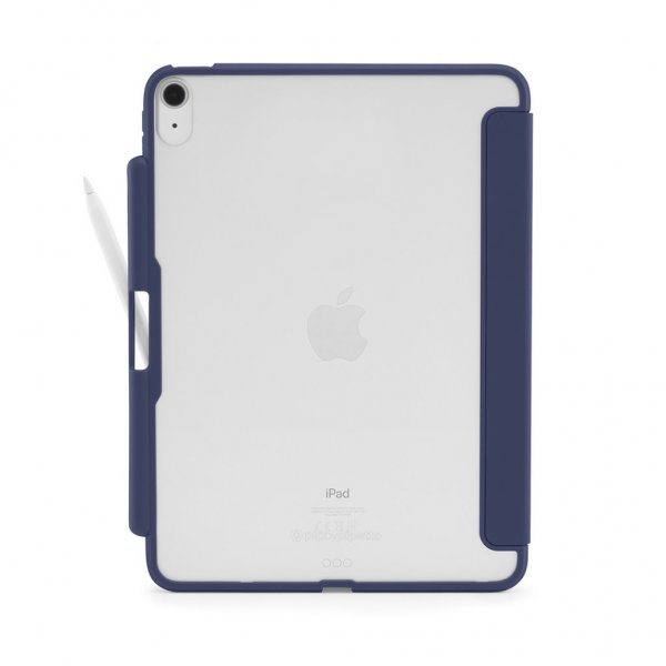 Pipetto iPad 10.9 (gen 10)/iPad 11 (A16) Etui Origami No3 Pencil Case Mørkeblå