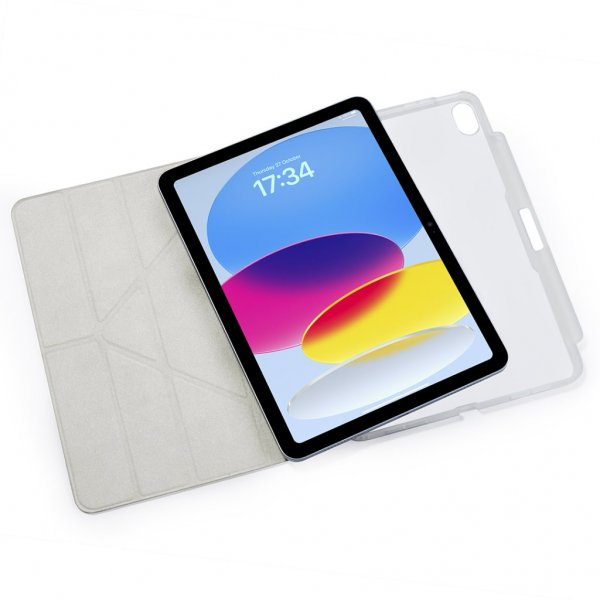 Pipetto iPad 10.9 (gen 10)/iPad 11 (A16) Etui Origami No3 Pencil Case Rosegull