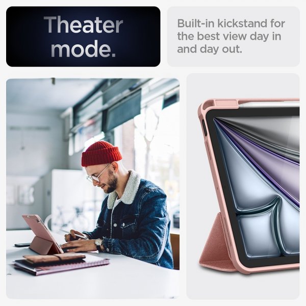 Spigen iPad Air 11 (M2/M3) Etui Urban Fit Rosegull