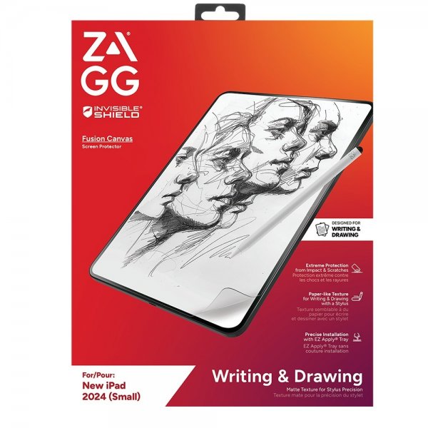 Zagg InvisibleShield iPad Air 11 (M2/M3) Skjermbeskytter Fusion Canvas