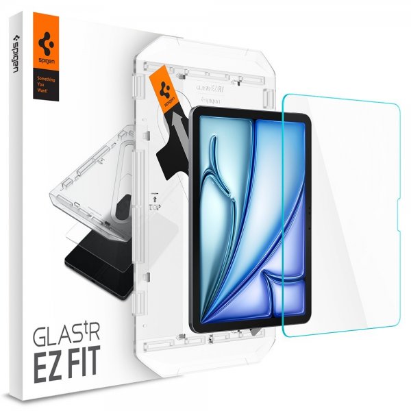 Spigen iPad Air 11 (M2/M3) Skjermbeskytter GLAS.tR EZ Fit