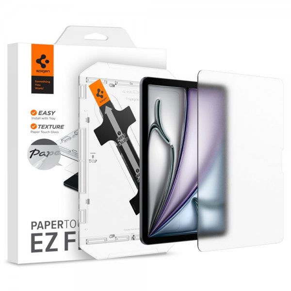 Spigen iPad Air 11 (M2/M3) Skjermbeskytter Paper Touch EZ Fit