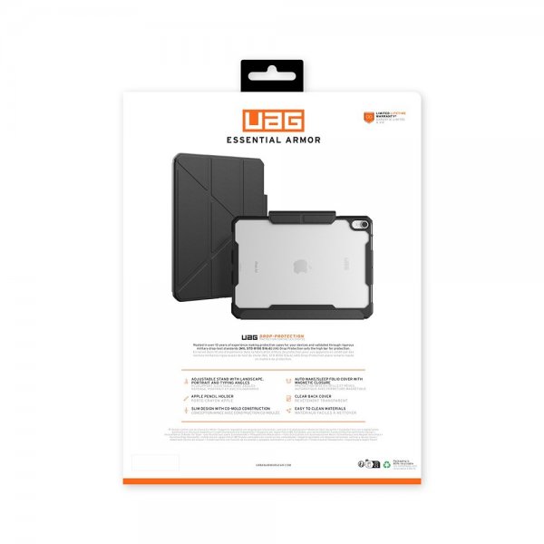 Urban Armor Gear (UAG) iPad Air 11 (M2/M3) Etui Essential Armor Svart