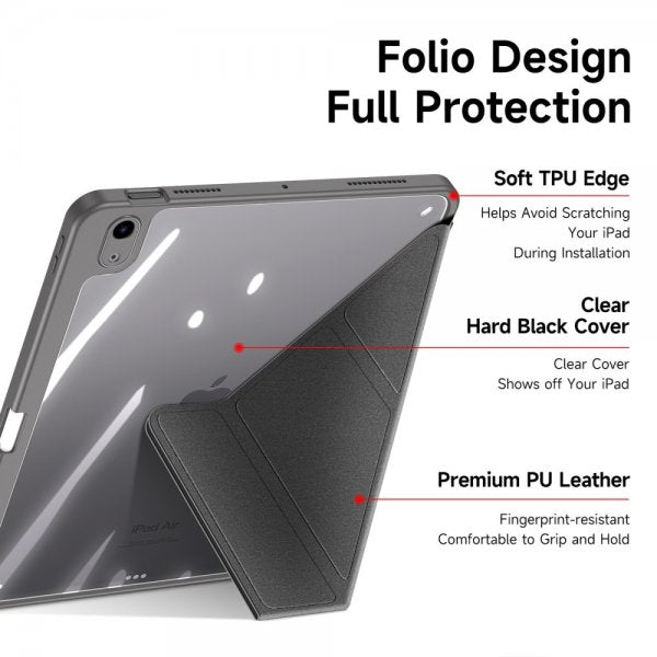 Dux Ducis iPad Air 11 (M2/M3) Etui Magi Series Grå