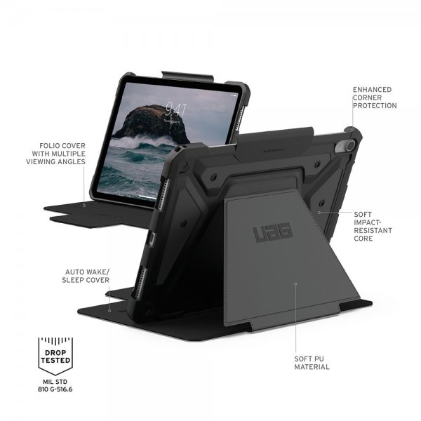 Urban Armor Gear (UAG) iPad Air 11 (M2/M3) Etui Metropolis SE Svart