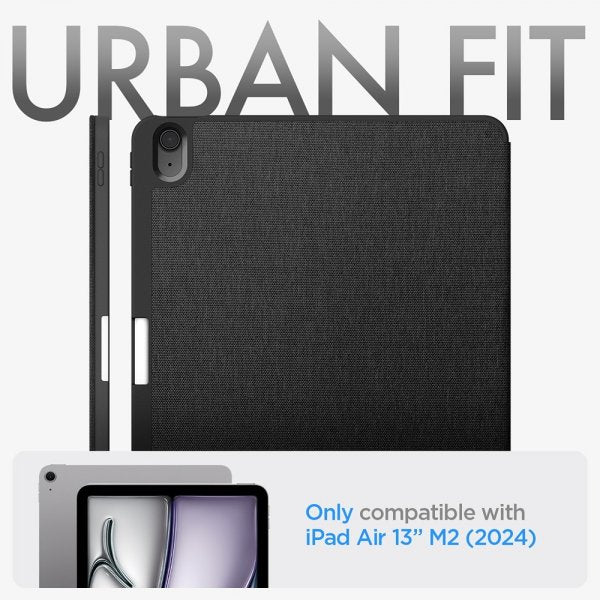 Spigen iPad Air 13 (M2/M3) Etui Urban Fit Svart