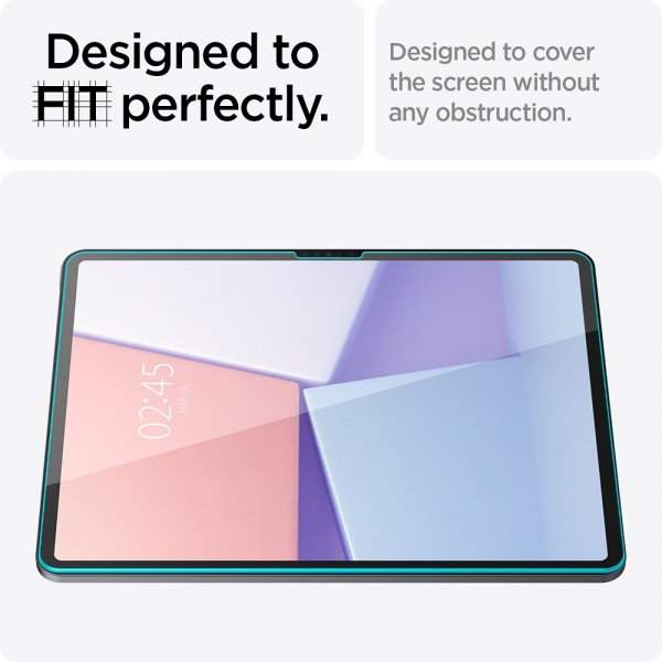 Spigen iPad Air 13 (M2/M3) Skjermbeskytter GLAS.tR EZ Fit