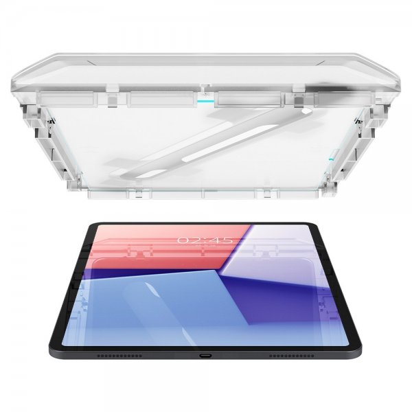 Spigen iPad Air 13 (M2/M3) Skjermbeskytter GLAS.tR EZ Fit