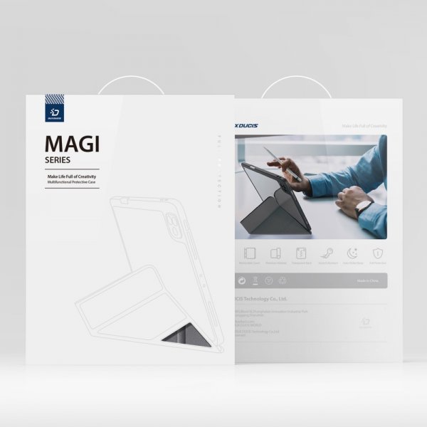 Dux Ducis iPad Air 13 (M2/M3) Etui Magi Series Grå