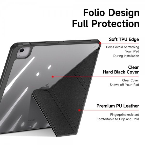 Dux Ducis iPad Air 13 (M2/M3) Etui Magi Series Svart