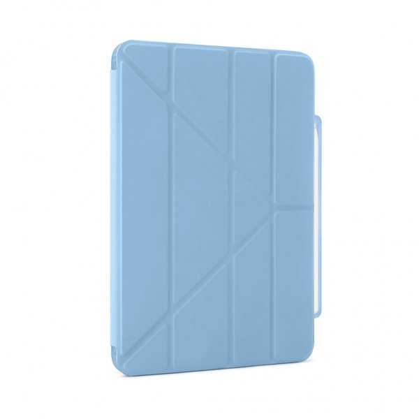 Pipetto iPad Air 13 (M2/M3) Etui Origami No3 Pencil Case Lyseblå