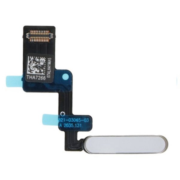iPad Air 4 2020 Fingeravtrykksleser Sensor Flexkabel - Hvit