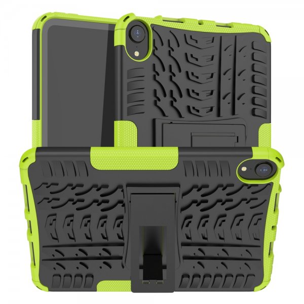 iPad mini (gen 6)/iPad mini (A17 Pro) Deksel Dekkmønster Stativfunksjon Grønn