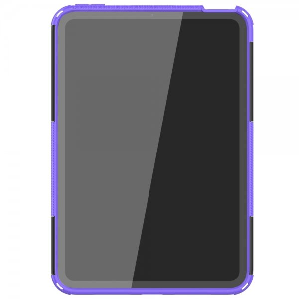 iPad mini (gen 6)/iPad mini (A17 Pro) Deksel Dekkmønster Stativfunksjon Lilla