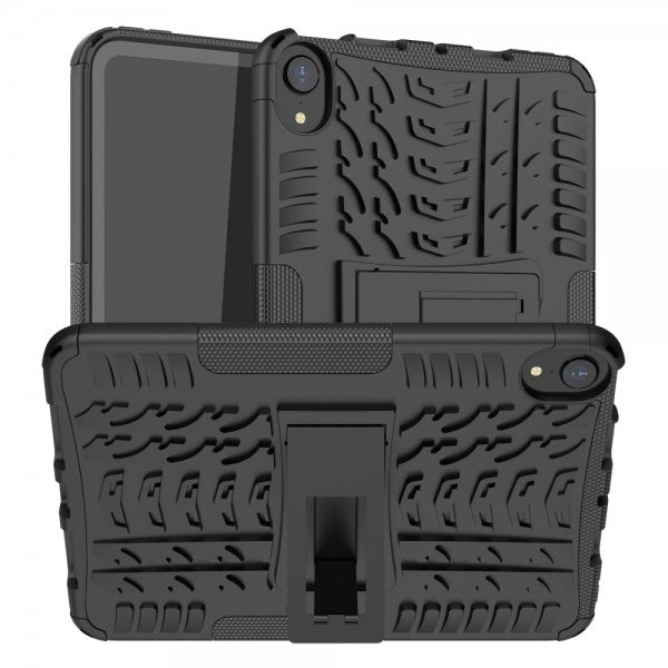 iPad mini (gen 6)/iPad mini (A17 Pro) Deksel Dekkmønster Stativfunksjon Svart