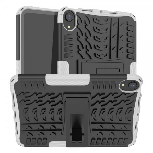 iPad mini (gen 6)/iPad mini (A17 Pro) Deksel Dekkmønster Stativfunksjon Hvit