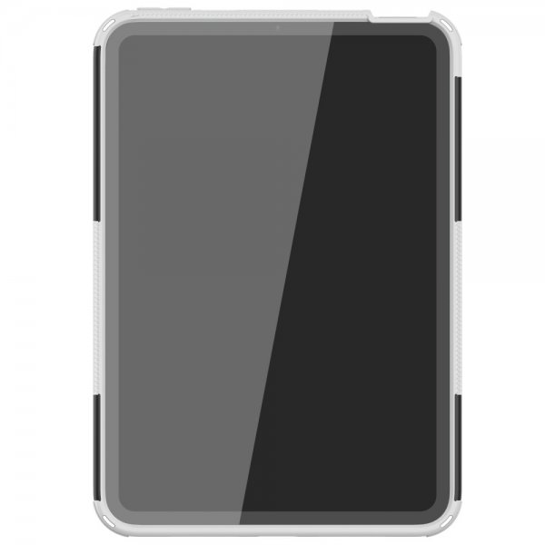 iPad mini (gen 6)/iPad mini (A17 Pro) Deksel Dekkmønster Stativfunksjon Hvit