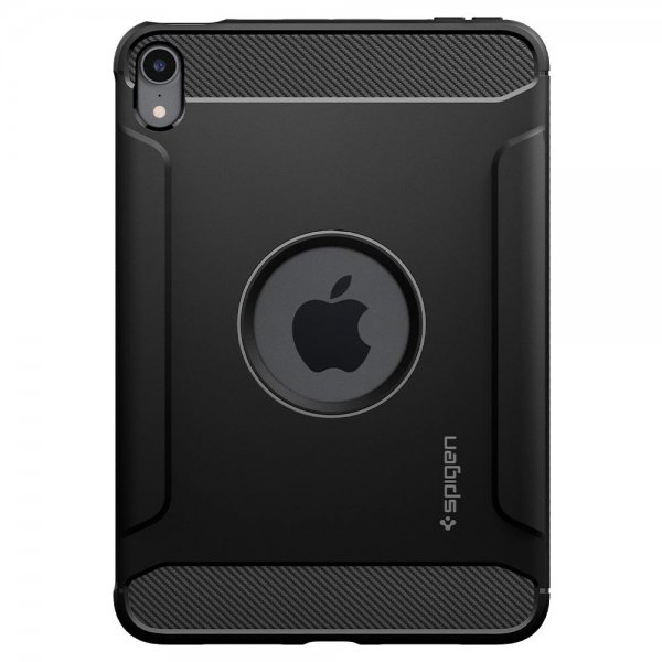 Spigen iPad mini (gen 6)/iPad mini (A17 Pro) Deksel Rugged Armor Matte Black