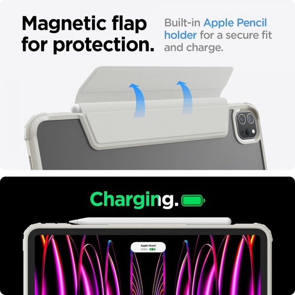 Spigen iPad Pro 11 (gen 1/2/3/4) Etui Air Skin Pro Grå
