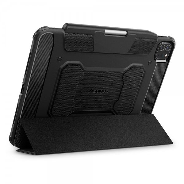 Spigen iPad Pro 11 (M4/M5) Etui Rugged Armor Pro Svart