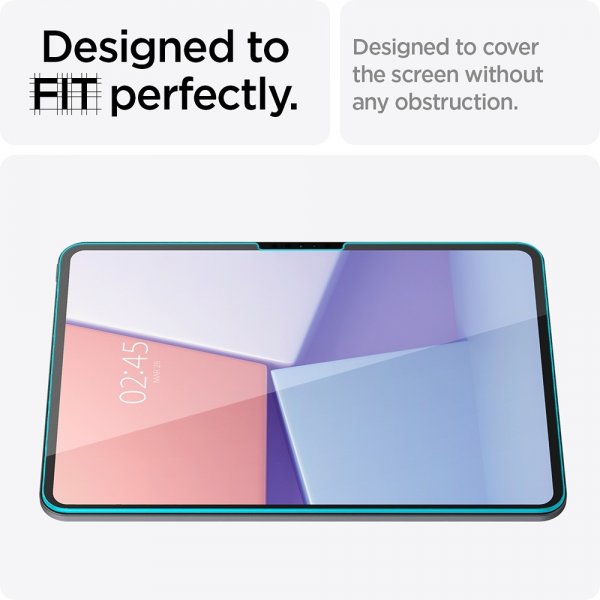 Spigen iPad Pro 11 (M4/M5) Skjermbeskytter GLAS.tR EZ Fit