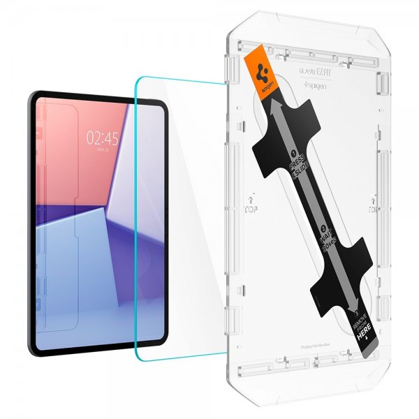 Spigen iPad Pro 11 (M4/M5) Skjermbeskytter GLAS.tR EZ Fit
