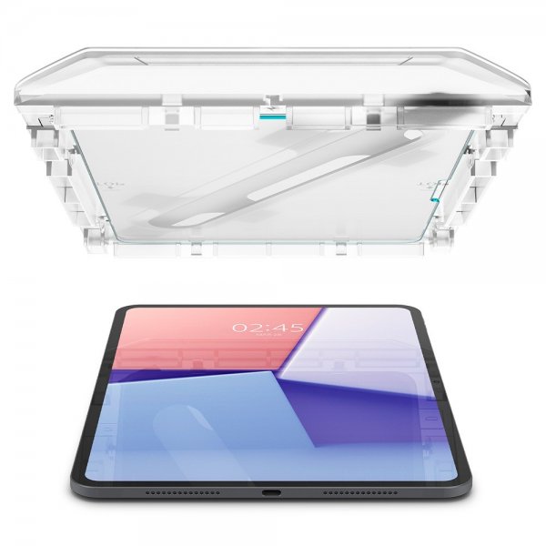 Spigen iPad Pro 11 (M4/M5) Skjermbeskytter GLAS.tR EZ Fit