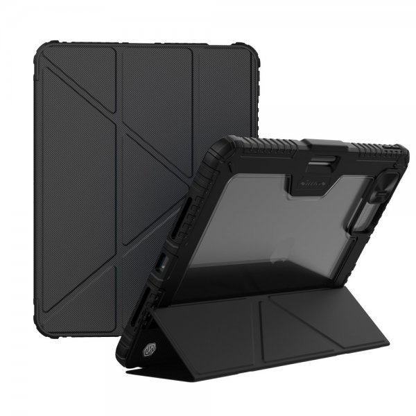 Nillkin iPad Pro 11 (M4/M5) Etui Bumper Leather Case Pro Svart