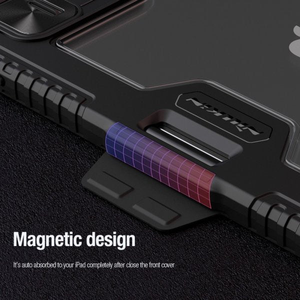 Nillkin iPad Pro 11 (M4/M5) Etui Bumper Leather Case Pro Svart