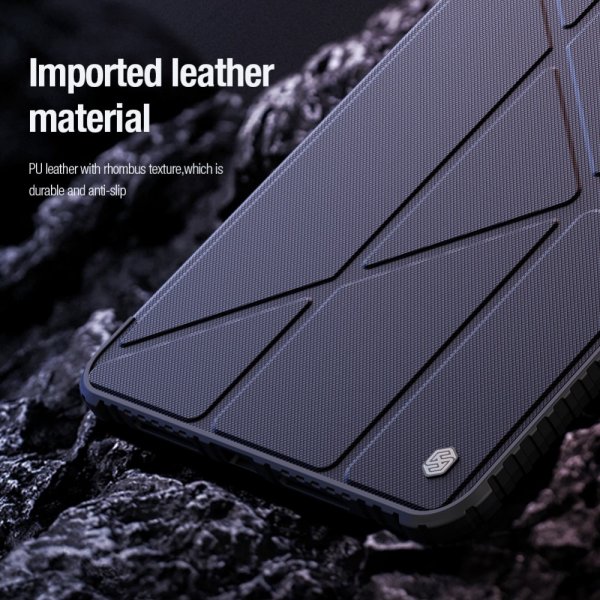 Nillkin iPad Pro 11 (M4/M5) Etui Bumper Leather Case Pro Svart