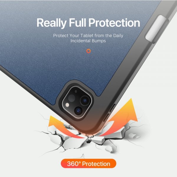 Dux Ducis iPad Pro 11 (M4/M5) Etui Domo Series Blå