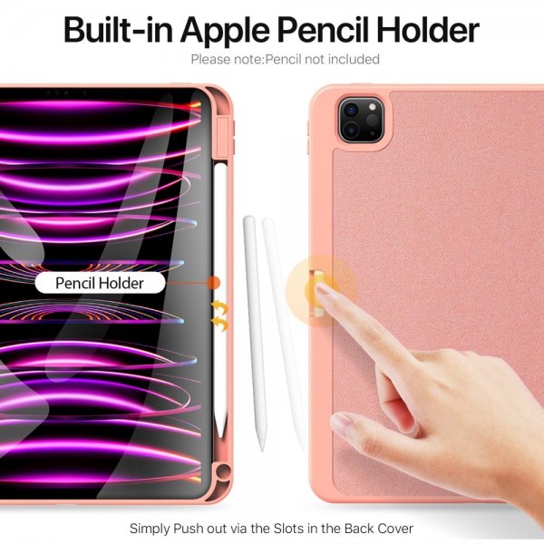 Dux Ducis iPad Pro 11 (M4/M5) Etui Domo Series Rosa
