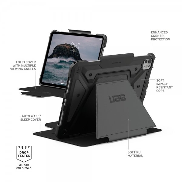 Urban Armor Gear (UAG) iPad Pro 11 (M4/M5) Etui Metropolis SE Svart