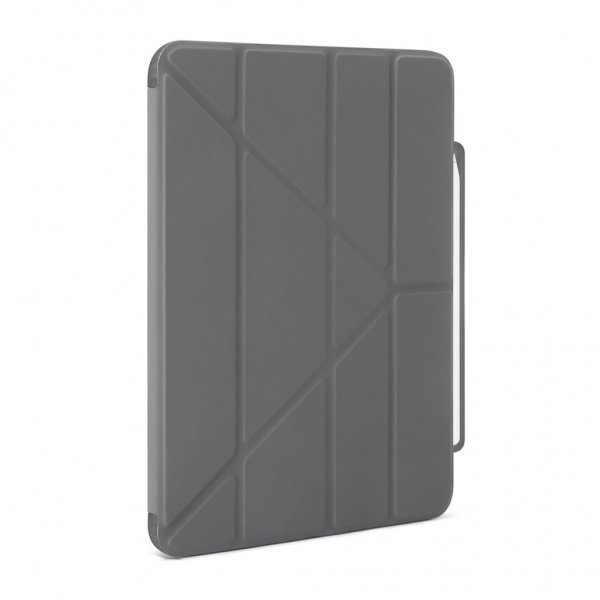 Pipetto iPad Pro 11 (M4/M5) Etui Origami No3 Pencil Case Grå