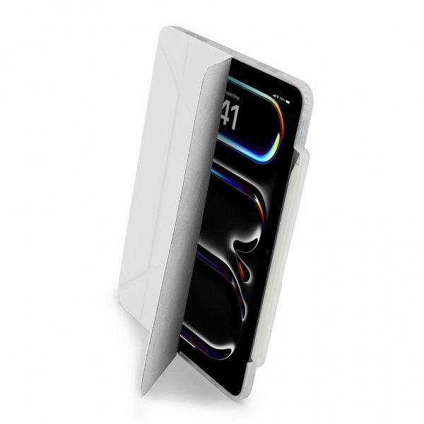 Pipetto iPad Pro 11 (M4/M5) Etui Origami No3 Pencil Case Hvit