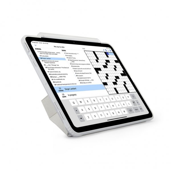 Pipetto iPad Pro 11 (M4/M5) Etui Origami No3 Pencil Case Hvit