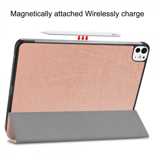iPad Pro 11 (M4/M5) Etui Trifold Rosegull