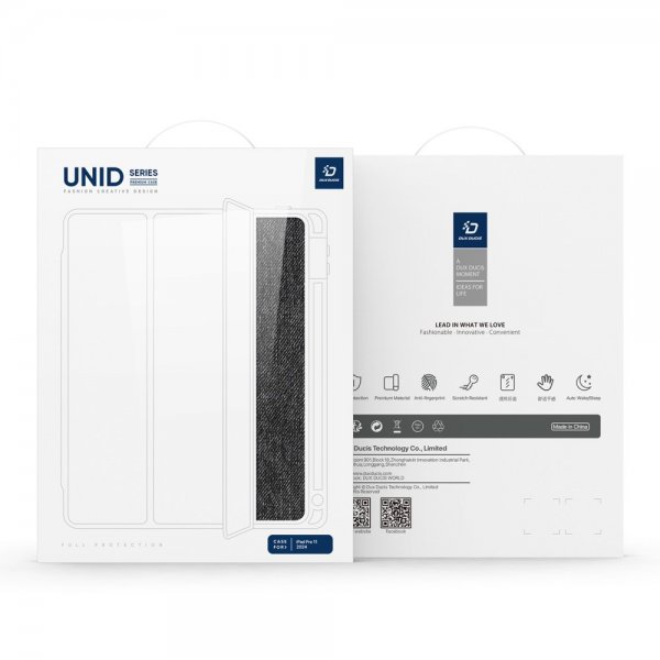 Dux Ducis iPad Pro 11 (M4/M5) Etui UNID Series Svart