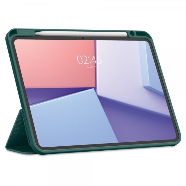 Spigen iPad Pro 11 (M4/M5) Etui Urban Fit Midnight Green