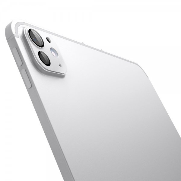 Spigen iPad Pro 11 (M4/M5)/iPad Pro 13 (M4/M5) Kamerabeskytter Glas.tR EZ Fit Optik Metal Sølv