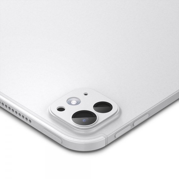 Spigen iPad Pro 11 (M4/M5)/iPad Pro 13 (M4/M5) Kamerabeskytter Glas.tR EZ Fit Optik Metal Sølv