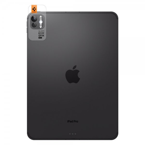 Spigen iPad Pro 11 (M4/M5)/iPad Pro 13 (M4/M5) Kamerabeskytter Glas.tR EZ Fit Optik Metal Space Black