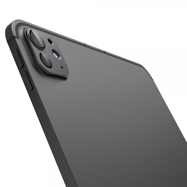 Spigen iPad Pro 11 (M4/M5)/iPad Pro 13 (M4/M5) Kamerabeskytter Glas.tR EZ Fit Optik Metal Space Black