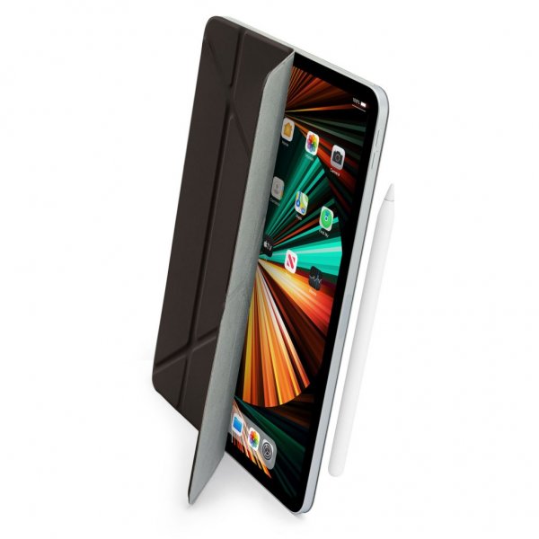 Pipetto iPad Pro 12.9 (gen 4/5/6) Sak Origami No4 folio Svart